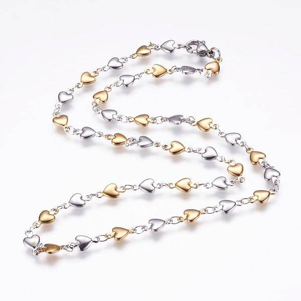 Ion Plating(IP) 304 Stainless Steel Chain Necklaces