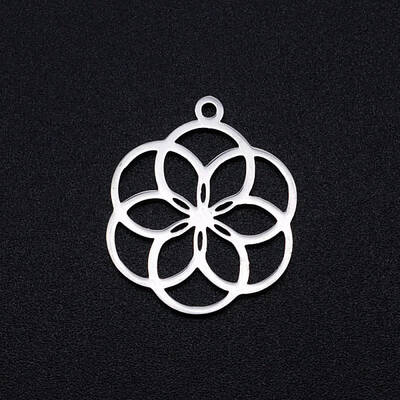 Non-Tarnish 304 Stainless Steel Filigree Charms