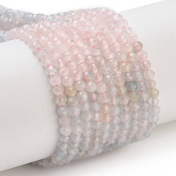 Natural Morganite Beads Strands