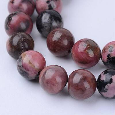 Natural Rhodonite Beads Strands