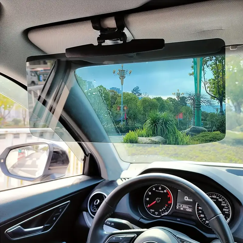 Christmas Car Sun Visor Anti-glare Mirror, Universal Car Sun Visor Anti-glare Mirror, Protective Goggles, Prevent Glare, Snow...