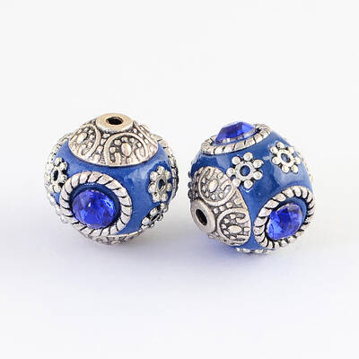 Handmade Indonesia Round Beads