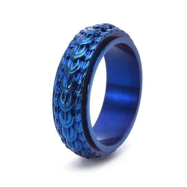 Rotatable Stainless Steel Finger Ring