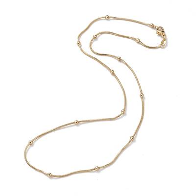 Brass Snake Chain Necklaces
