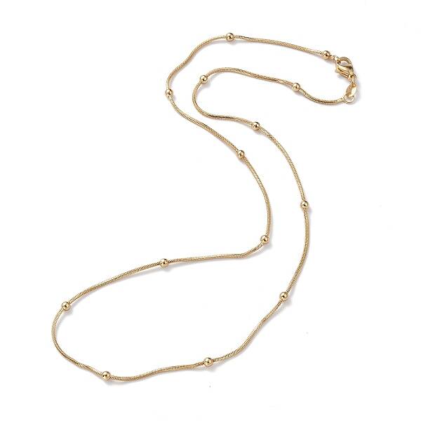 Brass Snake Chain Necklaces