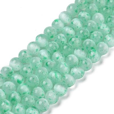 Natural Selenite Beads Strands