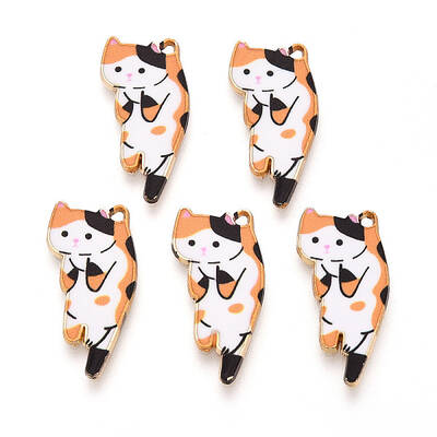 Alloy Enamel Pendants