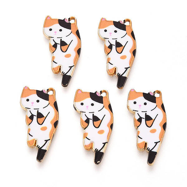 Alloy Enamel Pendants