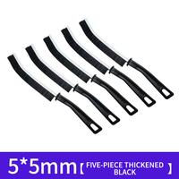 Mom's Ultimate Crevice Cleaner Pack - 5 Multifunctional Hard Bristle Brushes for Tile Grout, Window Tracks & Hidden Grime Hom...