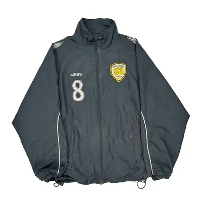 Umbro Jacket - Small Grey Polyester