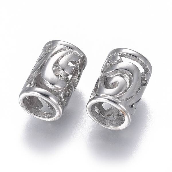 Non-Tarnish 304 Stainless European Beads
