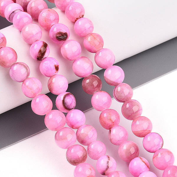 Natural Persian Jade Beads Strands