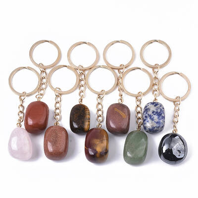 Gemstone Keychain