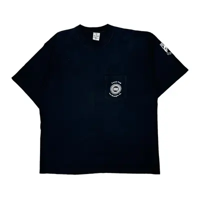 Single Stitch Support Our Troops Alore Graphic T-Shirt - 2XL Black Cotton