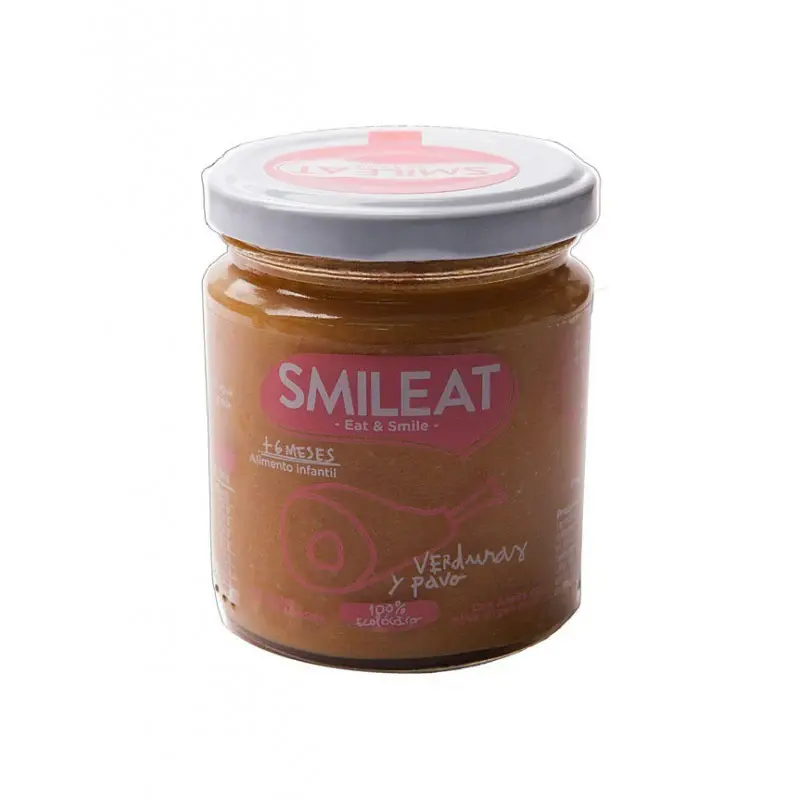 Smileat Organic Turkey Potito with Vegetables 230g