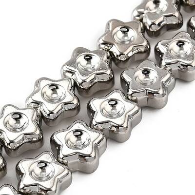 Electroplate Glass Beads Strands