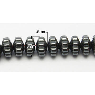 Non-Magnetic Synthetic Hematite Beads Strands