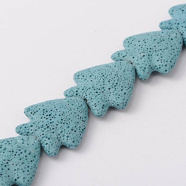 Natural Lava Rock Beads Strand