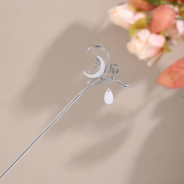 Moon Alloy Hair Sticks