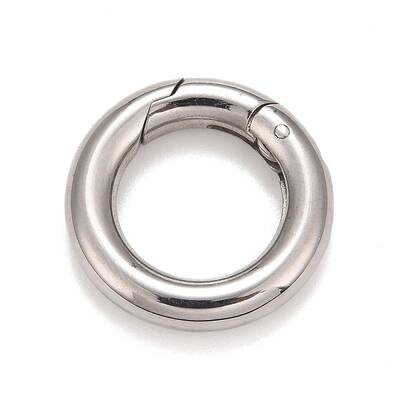 Non-Tarnish 304 Stainless Steel Spring Gate Rings