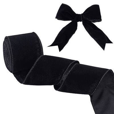 Single Face Velvet Ribbons