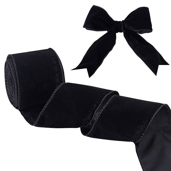Single Face Velvet Ribbons