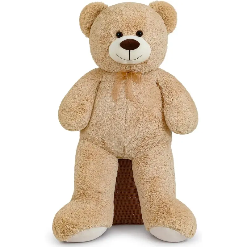 SNOWOLF 43” 47“ 51” 55 XXL Teddy Bear Giant Plush Bears Cute Stuffed Animal Plush Toys Large Bear Cuddly Doll Gift fo...