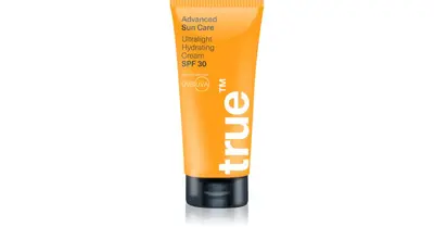 true men skin care Sun Care Ultralight SPF 30 protective moisturizing cream 50 ml