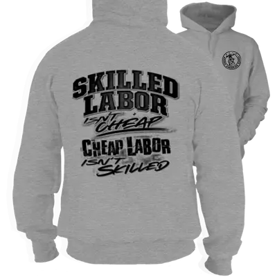 Skilled Labor - Heather Gray Hoodie