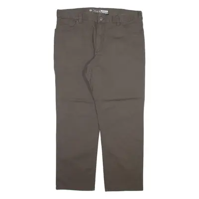 CARHARTT Mens Trousers Grey Relaxed Straight W38 L30