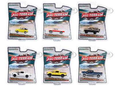 All Terrain Series 14 Set of 6 pieces 1/64 Diecast Model Cars by Greenlight