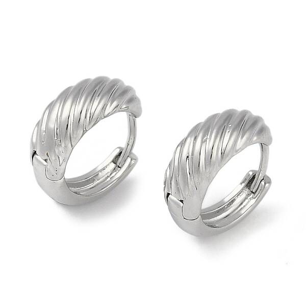 Brass Hoop Earrings for Women