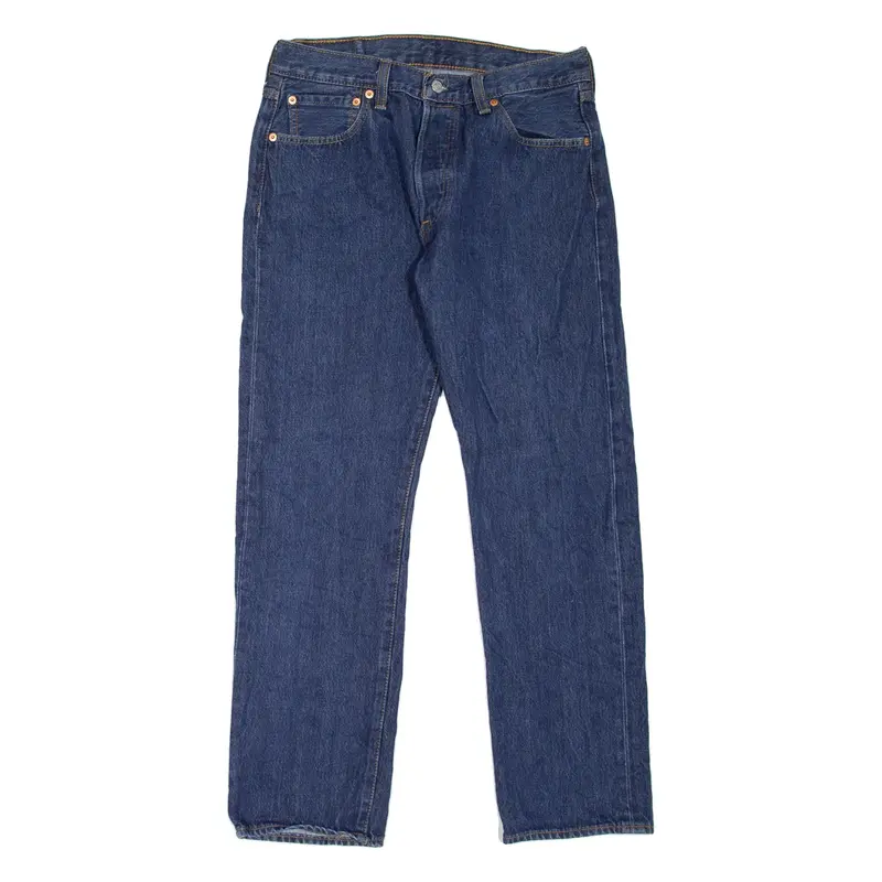 LEVI'S 501 Jeans Mens Blue Regular Straight W29 L30