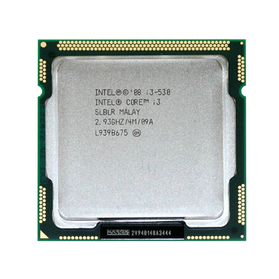 604612-001 HP 2.93GHz 2.50GT/s DMI 4MB L3 Cache Socket LGA1156 Intel Core i3-530 Dual-Core Processor