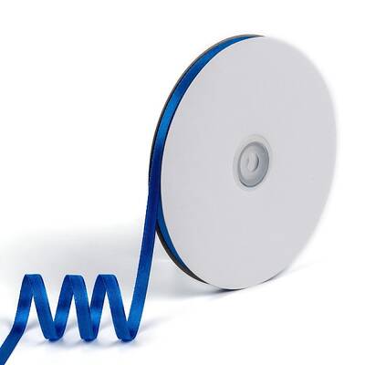 Single Face Solid Color Satin Ribbon