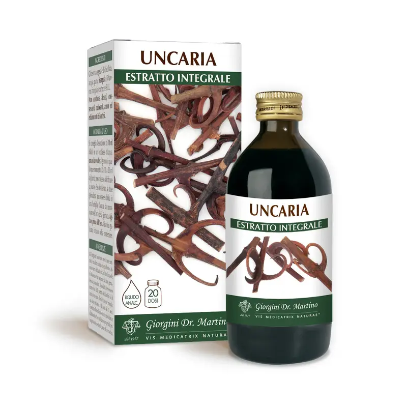 Dr Giorgini Uncaria Whole Extract Non-Alcoholic Liquid 200 ml