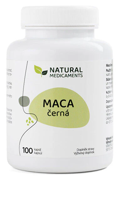 Natural medicaments Maca Black 100 capsule