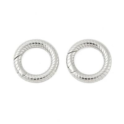 925 Sterling Silver Spring Gate Rings