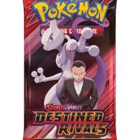Destined Rivals Booster Pack - 10 Additional Game Cards - Team Rocket vs Heroic Trainers Battle - Collectible Trading Cards