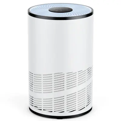 Air Purifier for Home Bedroom Large Room Covers Up to 960ft², HEPA Filter with Air Quality Monitor,360°Air Outlet, 25dB Sle...