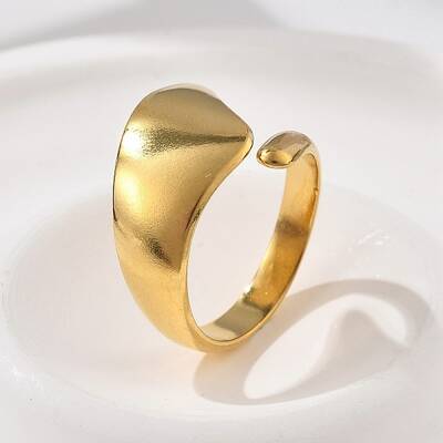 304 Stainless Steel Open Cuff Rings