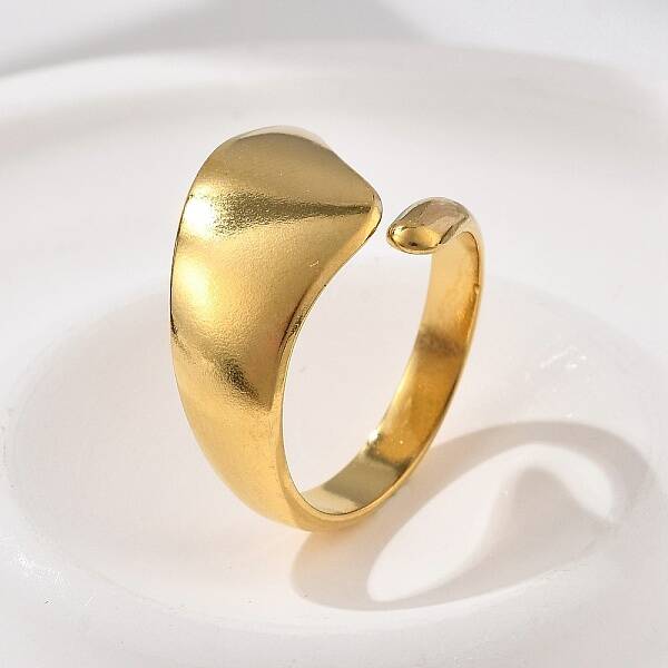 304 Stainless Steel Open Cuff Rings