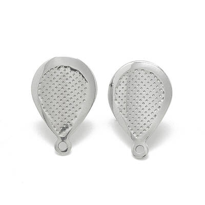 Non-Tarnish 304 Stainless Steel Stud Earring Findings