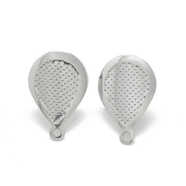 Non-Tarnish 304 Stainless Steel Stud Earring Findings