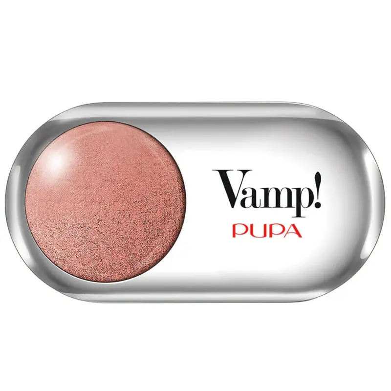 Pupa milano Highly Pigmented Eyeshadows Vamp! (Compact Eyeshadow) 1.5g - Shade: 407 Spicy - Wet & Dry