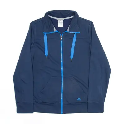 ADIDAS Sport Blue Track Jacket Boys M