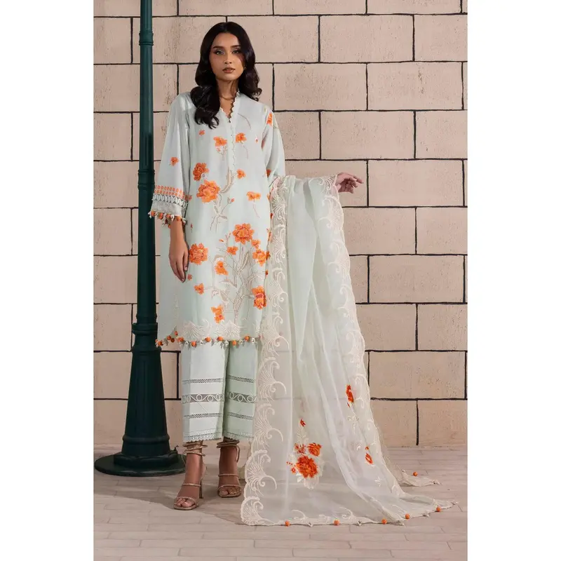 Sana Safinaz Stitched Festive 3 Piece MUZ25-010A J(90)