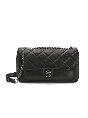 Smting quilted chain flap bag