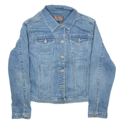 LEE Womens Denim Jacket Blue L