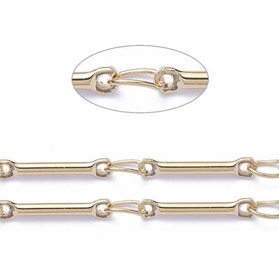 3.28 Feet Brass Bar Link Chains